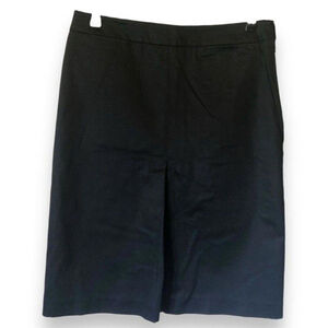Liz Claiborne Sport Black Skirt with Side Zipper - Size 10